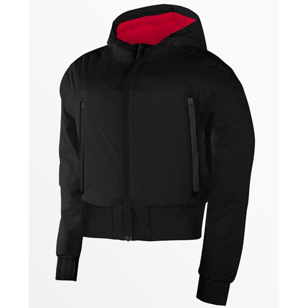 MTV Capelli Sport Women's XL Track Jacket Zip Black Hooded - Picture 1 of 9